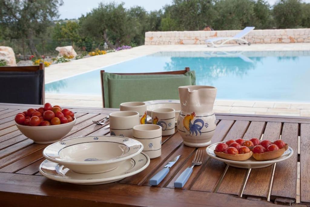 Trullo Oasi Santo Stefano - Private Pool Villa Castellana Grotte Ngoại thất bức ảnh