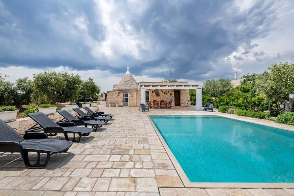Trullo Oasi Santo Stefano - Private Pool Villa Castellana Grotte Ngoại thất bức ảnh